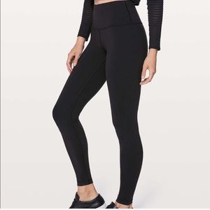 Lululemon🍋  High Waist Black legging Size 4